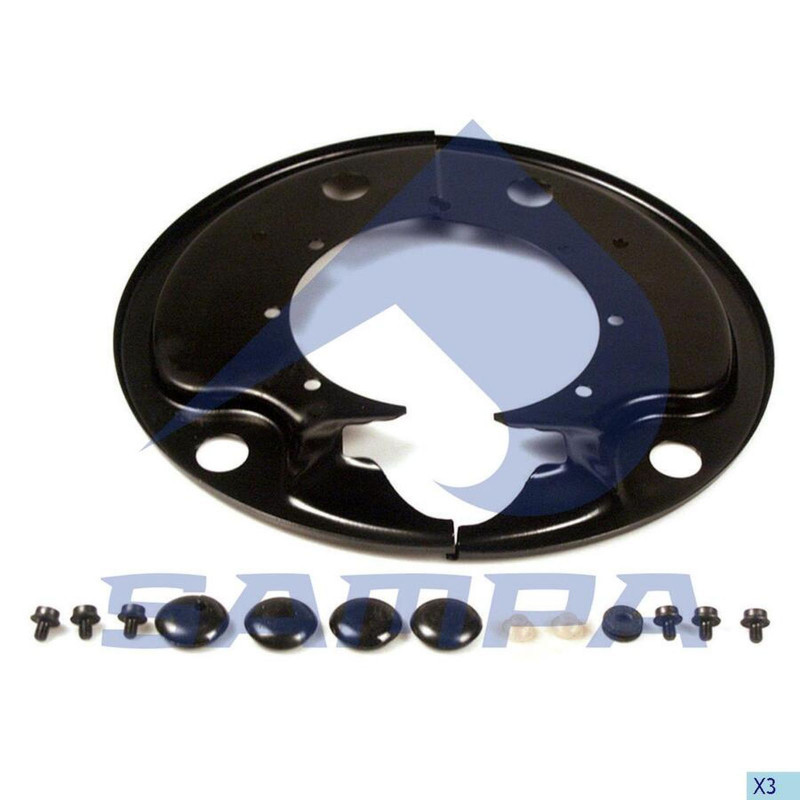 075578 Щиток барабана тормозного пылезащитный — 1