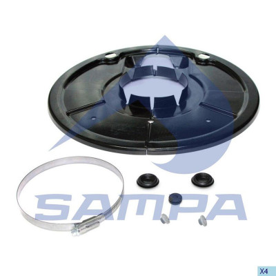 SA 075616 Щит тормозного механизма