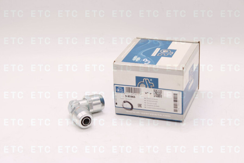 DT 985965 Фитинг металлический угловой 15 mm — 2