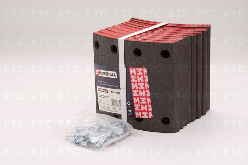 M2192830 К-т накладок тормозных 19283 420*180 std с заклепками — 1