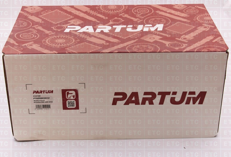 PT6008638112 Стартер РС300-8, D65EX-16 24V/11KW — 1