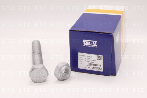 SEM 9162 Болт c гайкой полная резьба М30*3,5*205 — 1