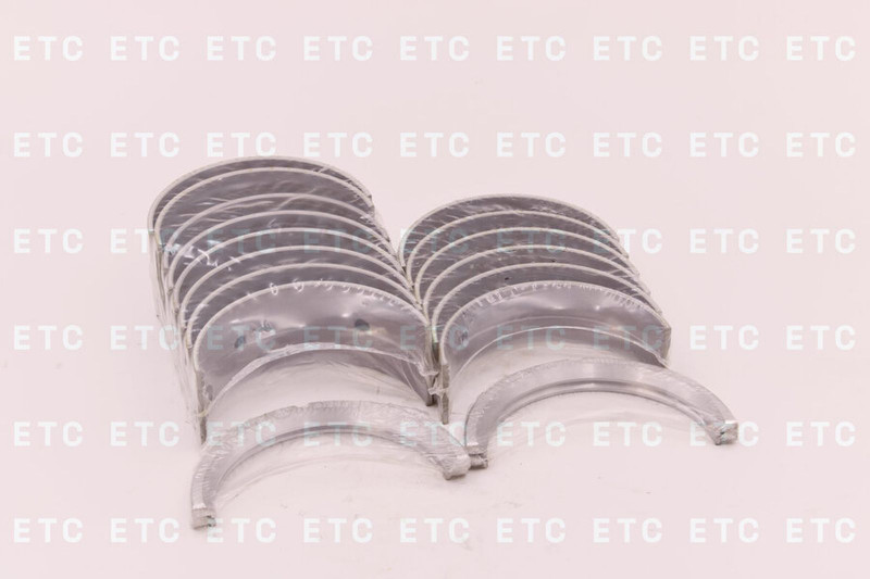 3801260 Комплект коренных вкладышей + упорные полукольца — 2