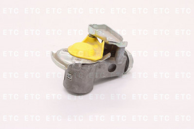 9522010010 Головка соединительная тормозной системы прицепа без клапана желтая М16х1,5