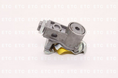 9522010010 Головка соединительная тормозной системы прицепа без клапана желтая М16х1,5