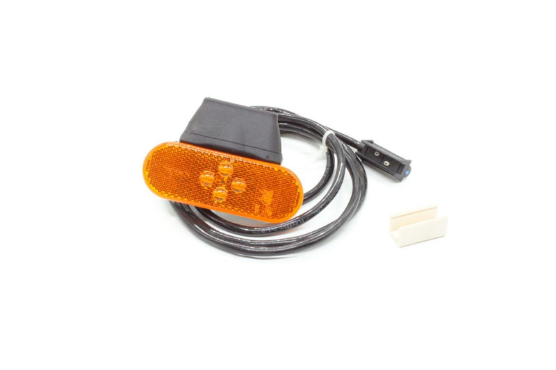 104260 	Фонарь габаритный желтый Schmitz Unipoint I LED с кронштейном + провод 1,5м — 2