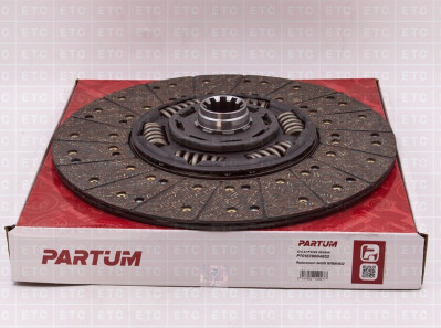 PT01878004832 Диск сцепления 430WGTZ 2"-10N