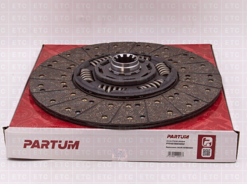 PT01878004832 Диск сцепления 430WGTZ 2"-10N — 2