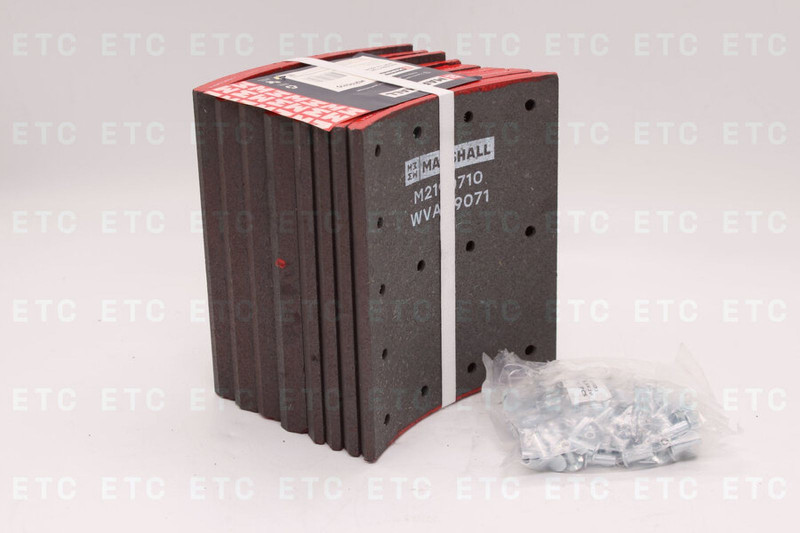 M2190710 К-кт накладок тормозных зад. 410*200 STD заклепка 6*18 — 4