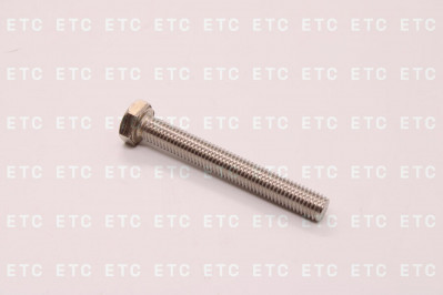 Болт M12*90 с полной резьбой из нержавеющей стали А2 ШГ DIN 933