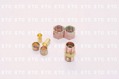 SA 0930371 Фитинг резьбовой М16*1,5 прямой ПВХ 10*1